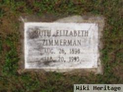 Ruth Elizabeth Zimmerman