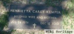 Henrietta Carey Kemper
