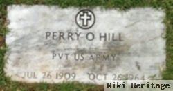 Pvt Perry O Hill