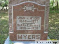 Sarah Elizabeth Jennings Myers