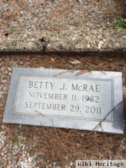 Betty J Mcrae