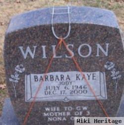 Barbara Kay "jody" Wilson