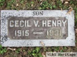 Cecil V Henry