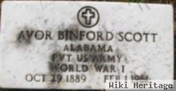 Avor Benford Scott