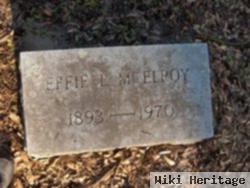 Effie L. Mcelroy