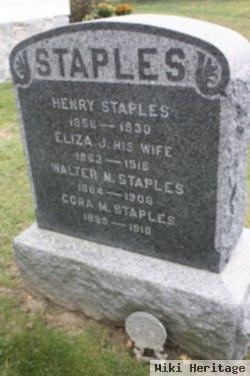 Cora M. Staples