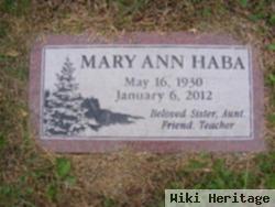 Mary Ann Haba