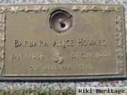 Barbara Alice Howard