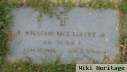 E. William Mccaulley, Jr