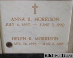 Helen K Morrison