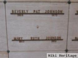 Mary Ruth Sorrells Johnson