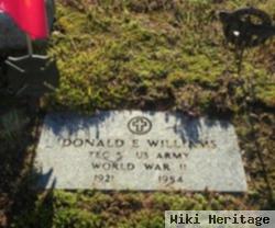 Donald E Williams