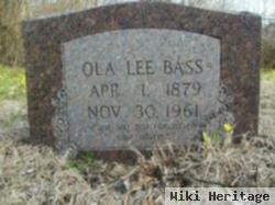 Ola Lee Nichols Bass