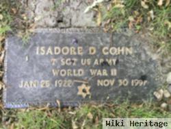 Isadore D Cohn