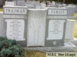 Memorial Stone Frajman/family