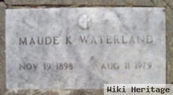 Maude K Bickerdyke Waterland