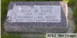 Rose M Boyd