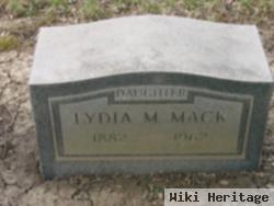 Lydia M Mack