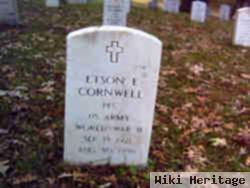 Pfc Etson E Cornwell