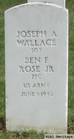 Pfc Ben F Rose, Jr