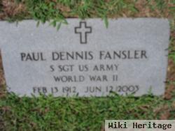 Paul Dennis Fansler