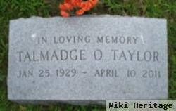 Talmadge O Taylor