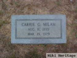 Carrie G Milam