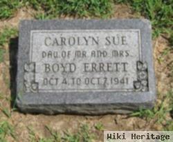 Carolyn Sue Errett