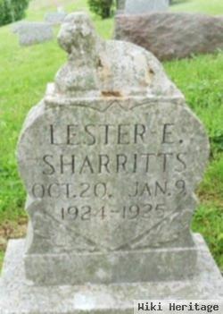 Lester E Sharritts