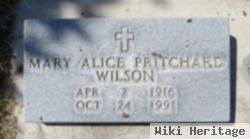 Mary Alice Pritchard Wilson