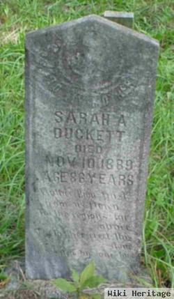 Sarah A. Phillips Duckett