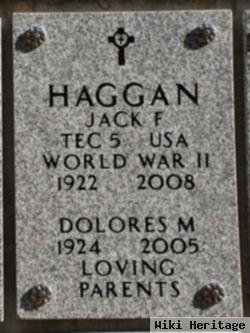 Jack F Haggan