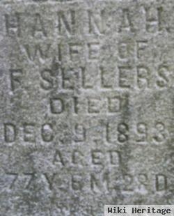 Mrs Hannah Shidler Sellers