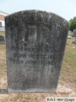 John Ward Rickards