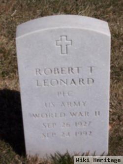 Robert T Leonard