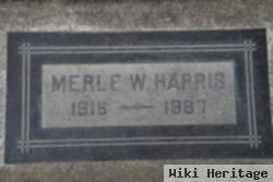 Merle W Harris