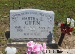 Martha E. Blackstone Giffin