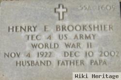 Henry E Brookshier