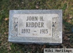 John H Kidder