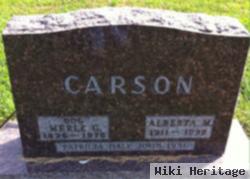 Alberta M. Baer Carson