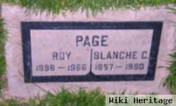 Blanche C Page
