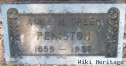 Anne Hickerson Speer Peniston