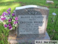 Maxine Elizabeth Nutt Gregson Walker