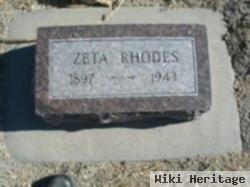 Zeta Ruth Taylor Rhodes