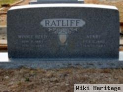 Winifred "winnie" Reed Ratliff