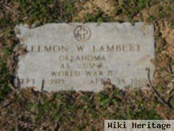 Leemon W Lambert