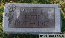 Vallie T Ruth