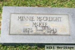 Minnie Mccreight Mckee