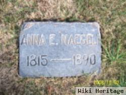 Anna E Naegeli