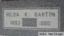 Hilda K Barton